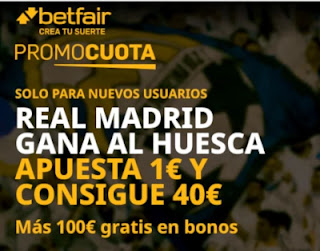betfair promocuota Real Madrid gana Huesco 6 febrero 2021 betfair promocuota Real Madrid gana Huesco 6 febrero 2021