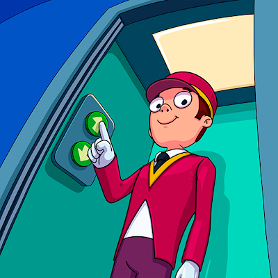 Hotel Elevator: Fun Concierge Simulator mania (MOD, Unlimited money)