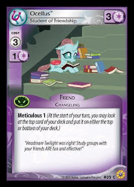My Little Pony Ocellus, Student of Friendship Friends Forever CCG Card