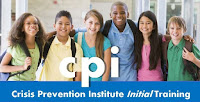 CPI crisis prevention institute initial training and picture of six kids