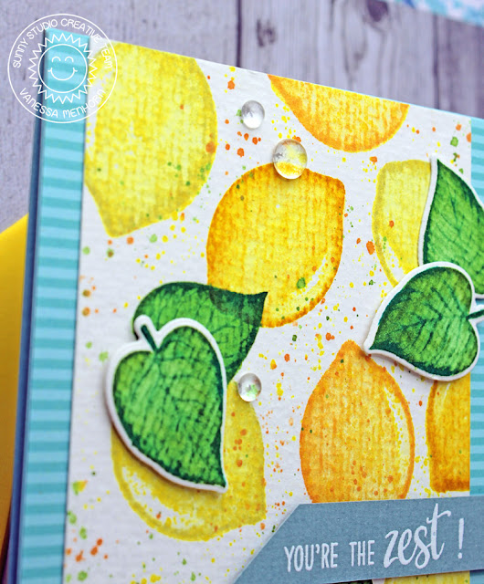 Sunny Studio Stamps: Slice Of Summer Hawaiian Hibiscus Frilly Frames Dies Fancy Frames Dies Summer Themed Cards by Vanessa Menhorn and Anja Bytyqi