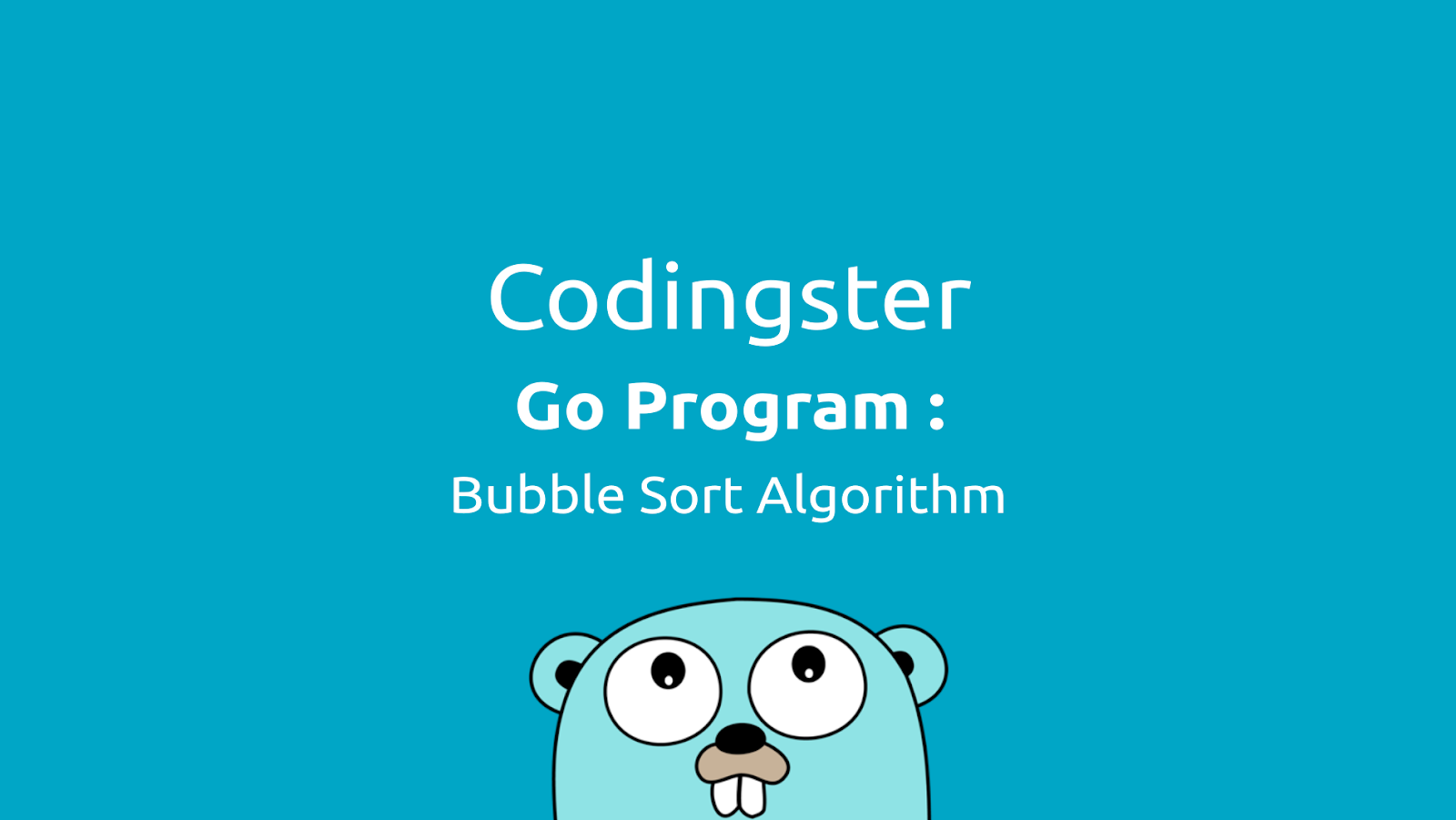 Implementando algoritmo de bubble sort - Aprenda Golang