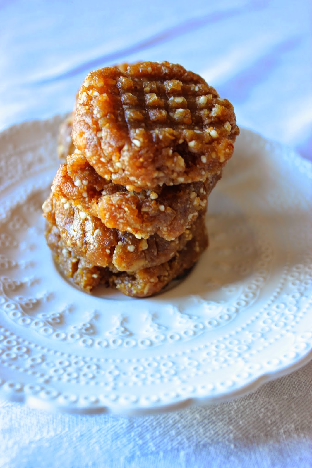 Swavory Stuff "Raw" Peanut Butter Cookies (vegan, glutenfree, dairyfree)