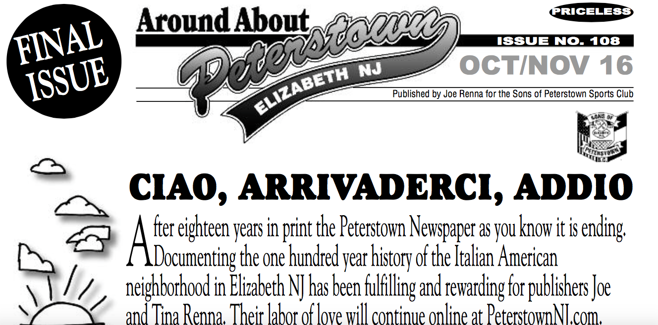 The Red Cadillac The Peterstown Newspaper Publishes its Final Issue