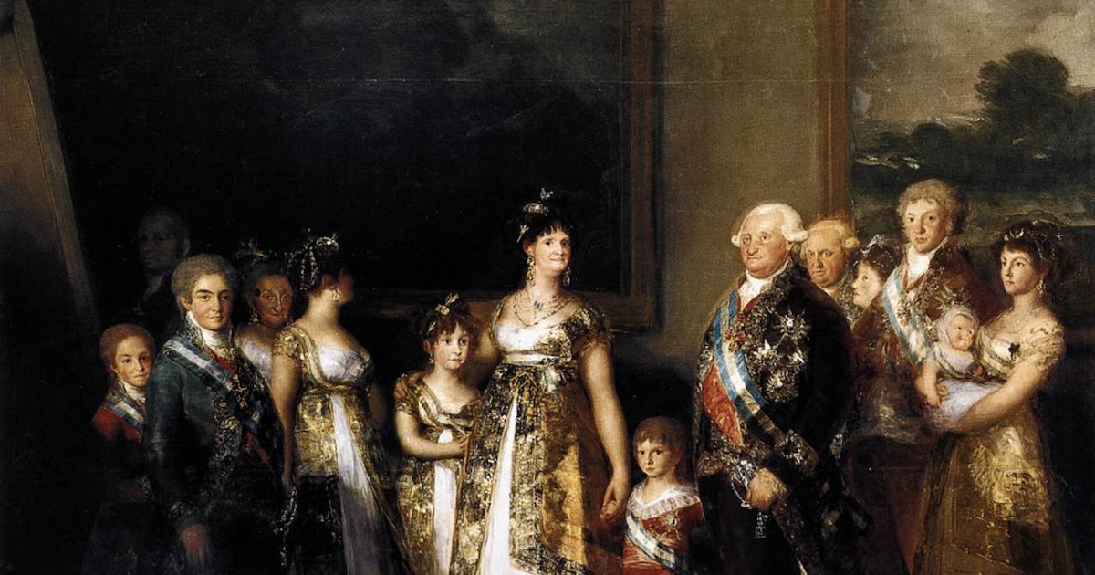 Il Caffé dell'Arte Francisco Goya Carlo IV E La Sua Famiglia 18001801 Il Caffé dell'Arte Francisco Goya Carlo IV E La Sua Famiglia 18001801
