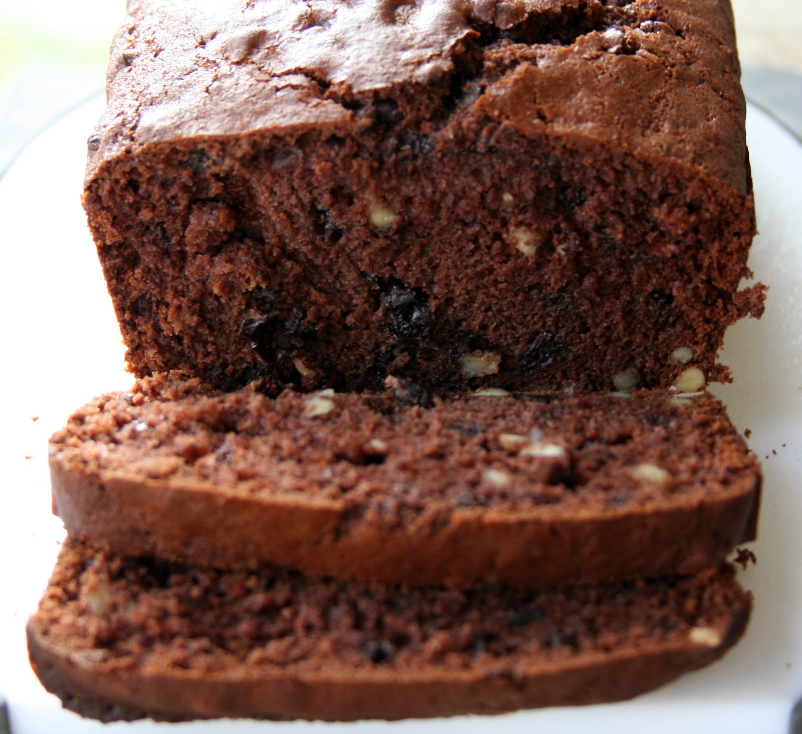 Culturally Confused Double Chocolate Cherry Walnut Bread