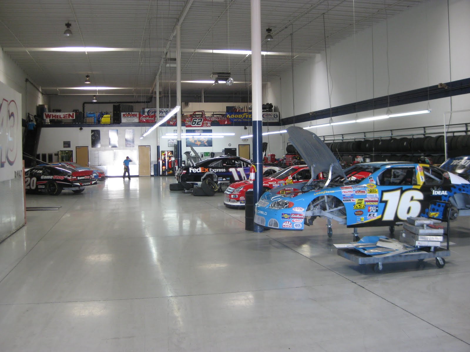 Tamerlane's Thoughts Richard Petty Experience NASCAR garage visit