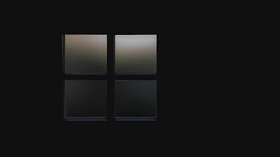 Wallpaper window, Dark, Dark, Light