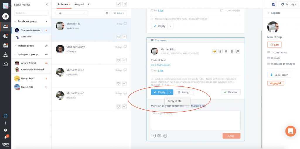 Facebook Marketing agency
