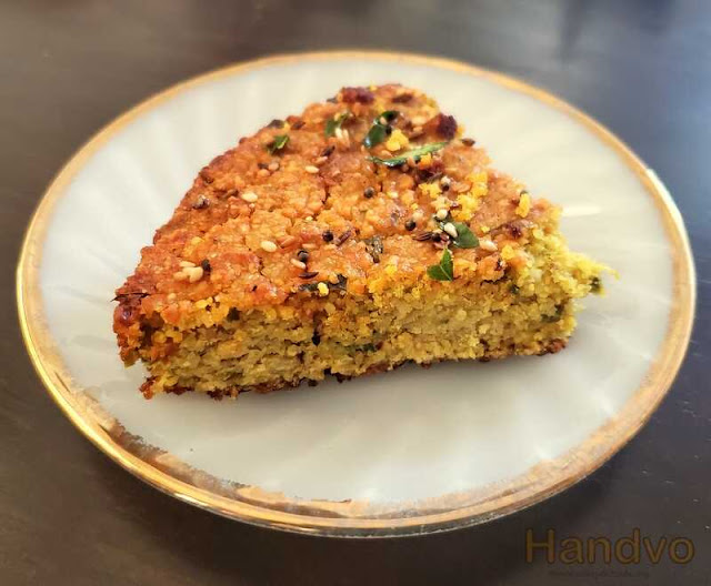 images of  Handvo Recipe /  How to make Gujarati Handvo /  Gujarati Handvo Recipe