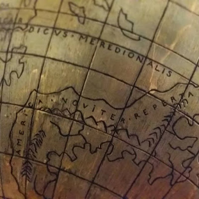 Primer mapa del mundo donde se menciona América