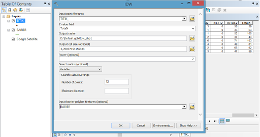 Input point