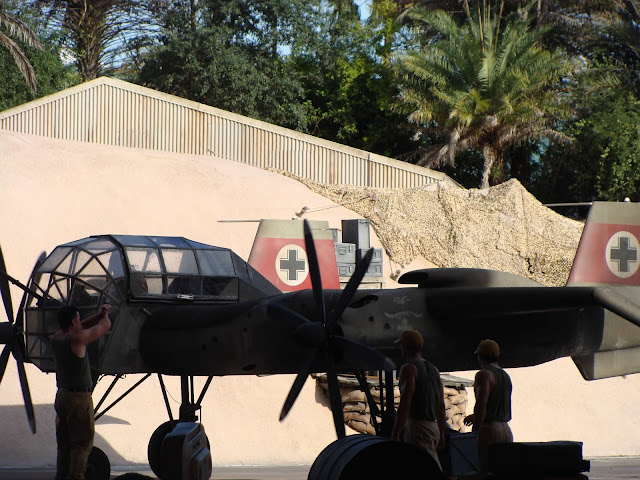 Indiana Jones Epic Stunt Spectacular Plane Scene Greek Cross Disney's Hollywood Studios Disney World