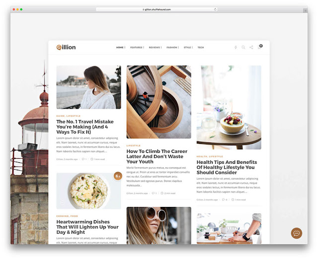 Gillion WordPress Teması