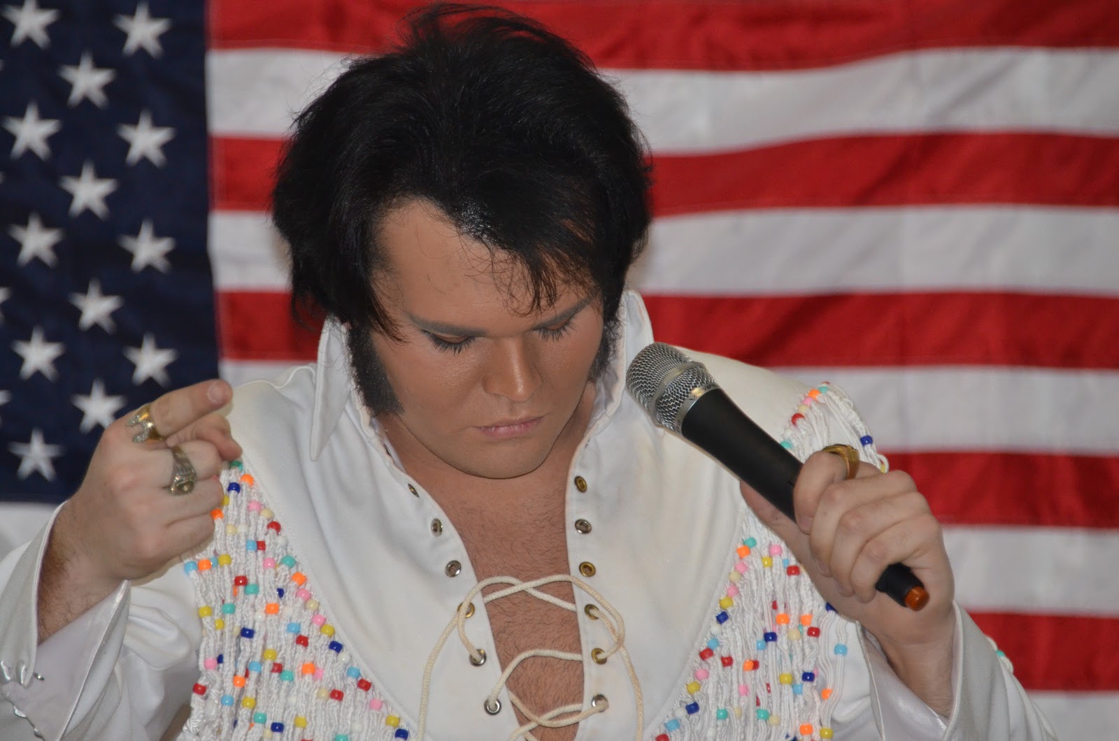 Golden years done right Elvis show, Michael Cullipher