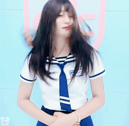 정채연 도플갱어 스톤뮤직 이시인 .gif | 인스티즈