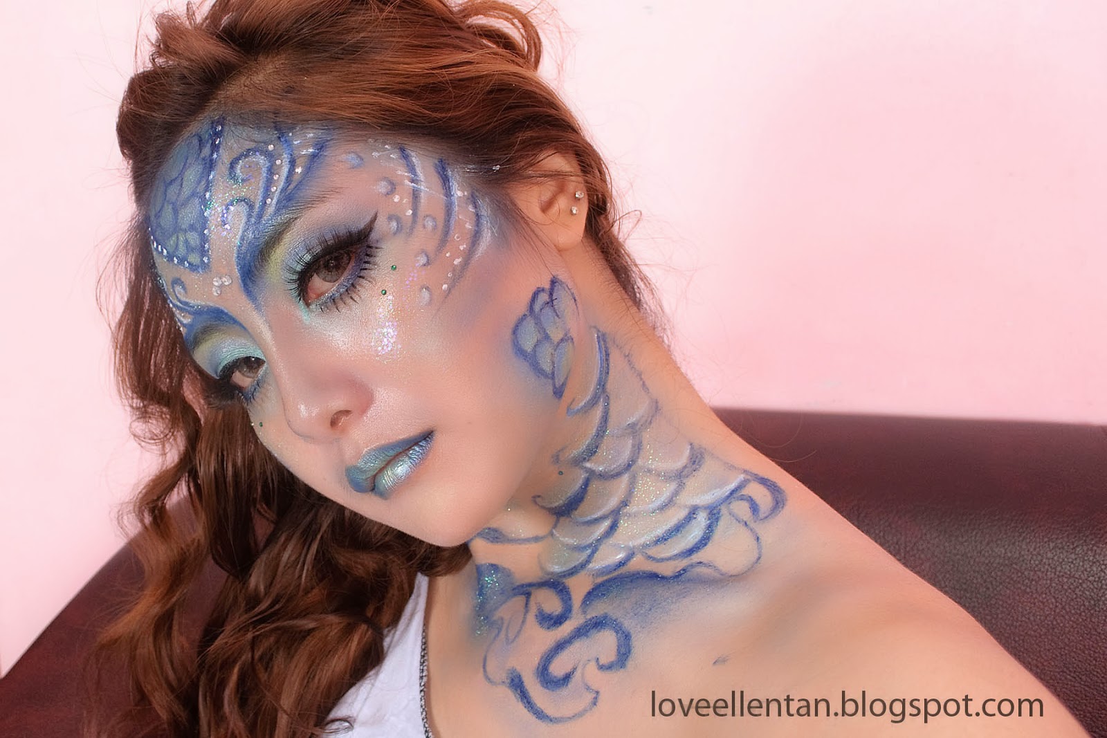Mermaid Everyday Is Halloween Makeup Challenge