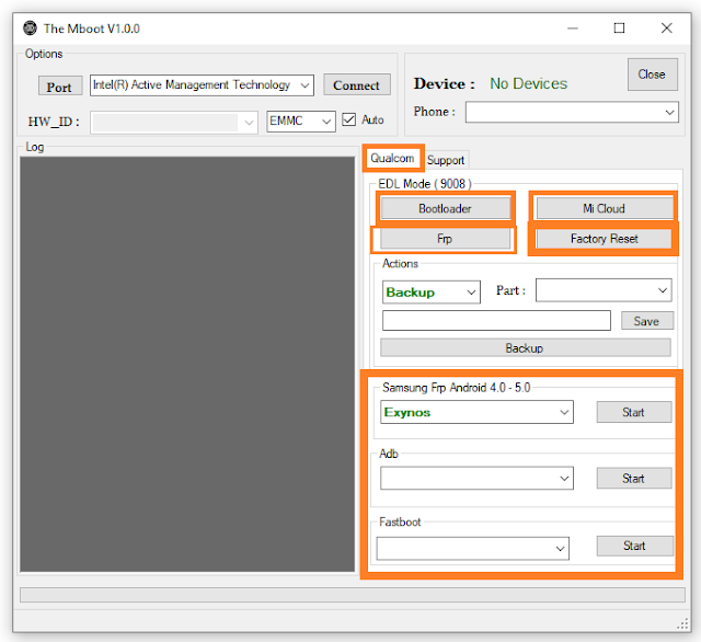 MBOOT Qualcom Samsung Mi Cloud Frp Tool V1.0.0 Free Download