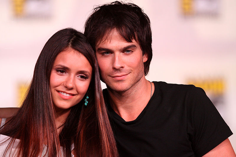 Us Swings Ian Somerhalder, Nina Dobrev Enjoy Family Time