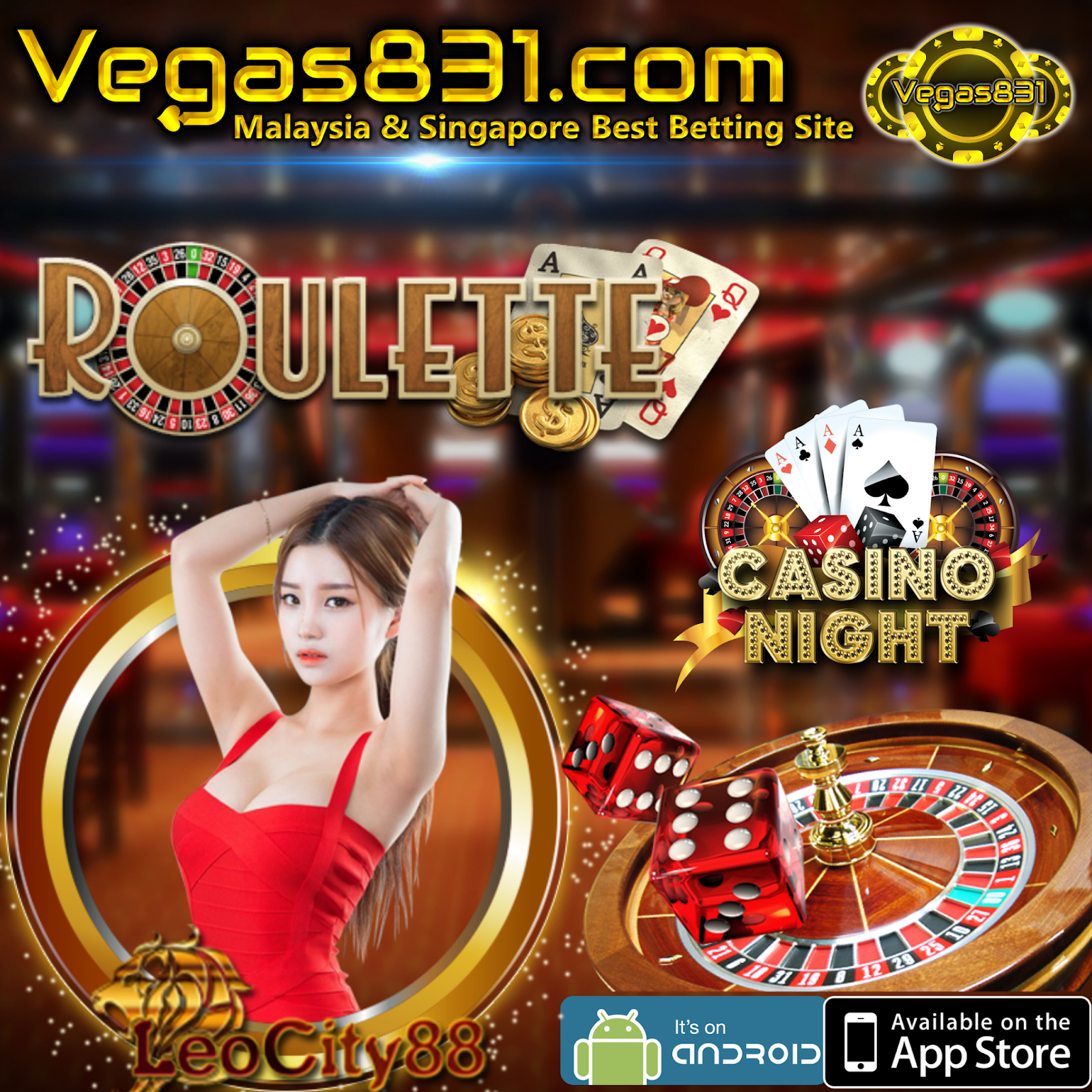 Vegas831 free credit card