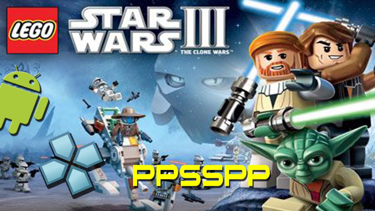 Lego Star Wars 3 PSP ISO Game Highly Compressed 80mb