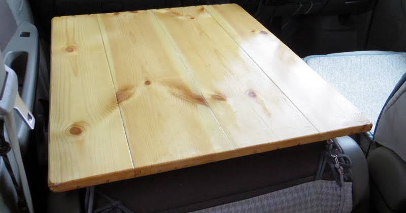 こほ の 趣味の部屋 エブリイ助手席テーブル（シートバック・テーブル）