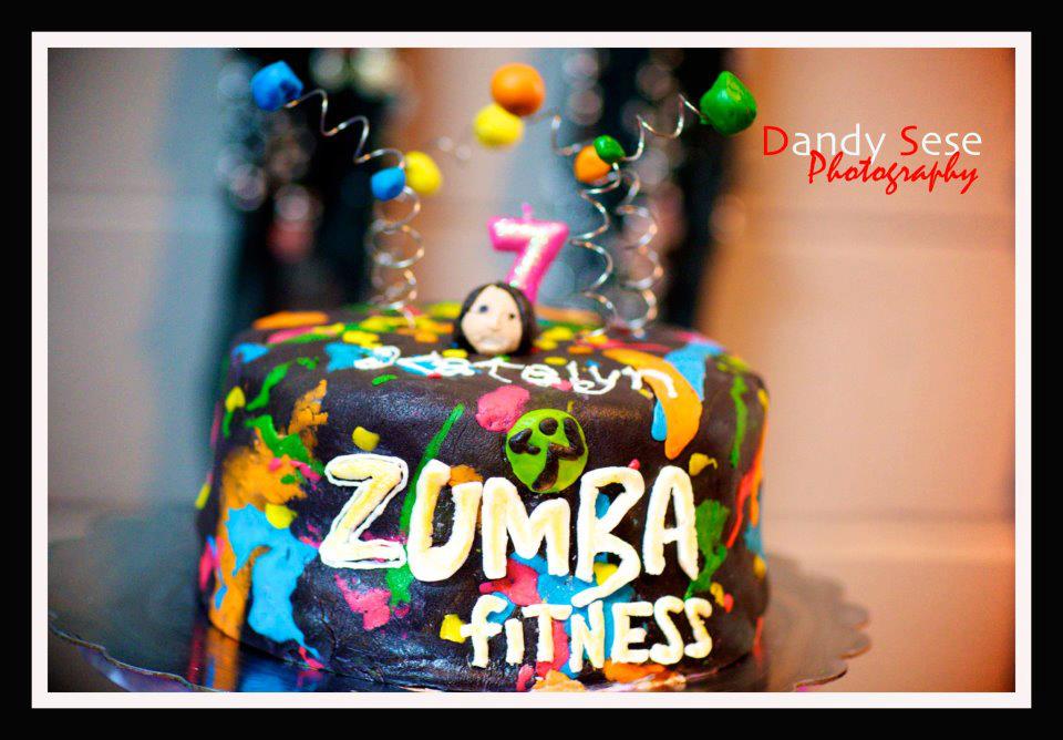 sugarmomma Zumba Fitness Cake