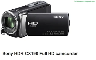 Sony HDR-CX190 Full HD camcorder consumer review