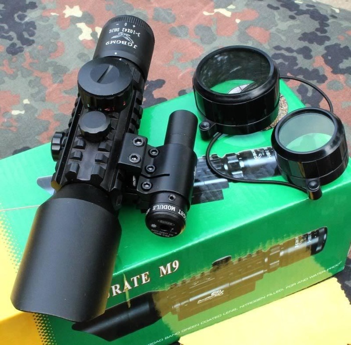 Senapan Angin Sharp Tiger Pompa Samping Teleskop Senapan