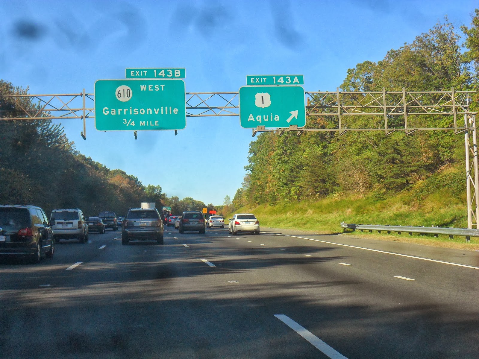 Luke's Signs I95 & U.S. Rt. 17 in Fredericksburg, VA; I95 & Rt. 610