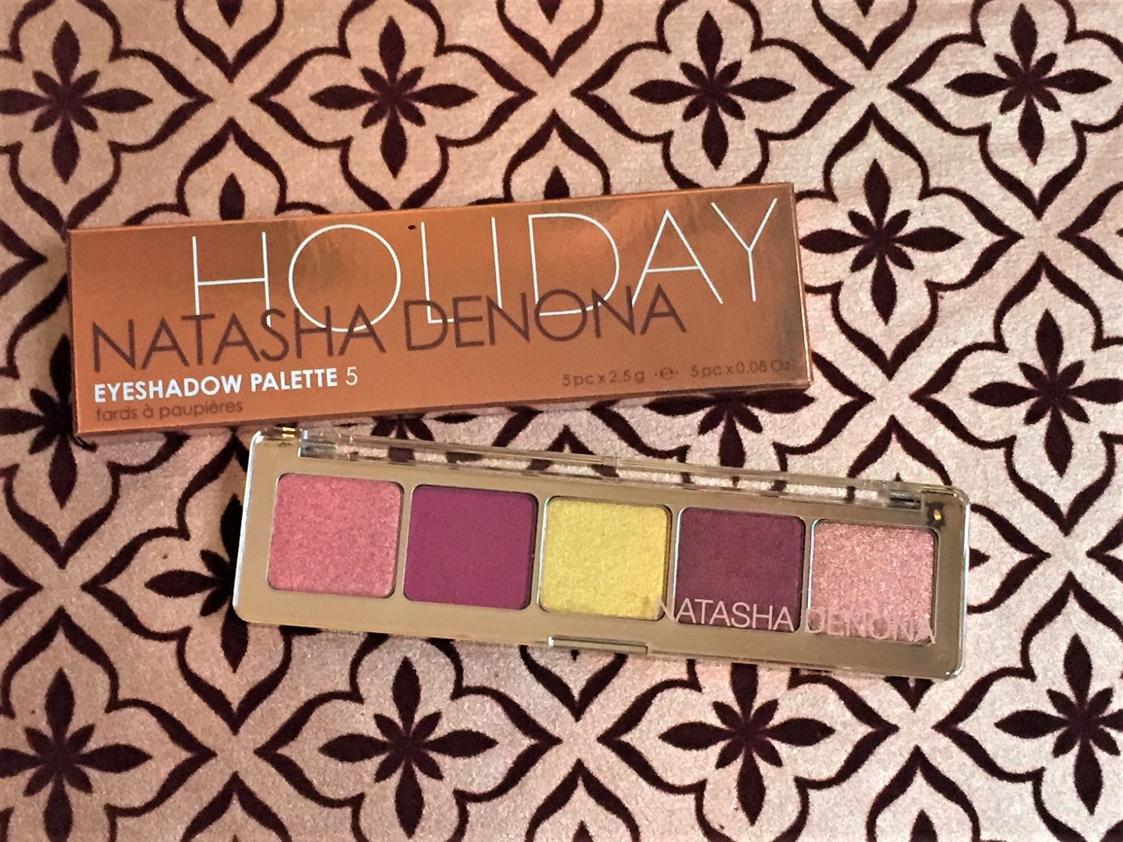 Super Glam Glam Natasha Denona Eyeshadow Palette 5 Joya Holiday Edition