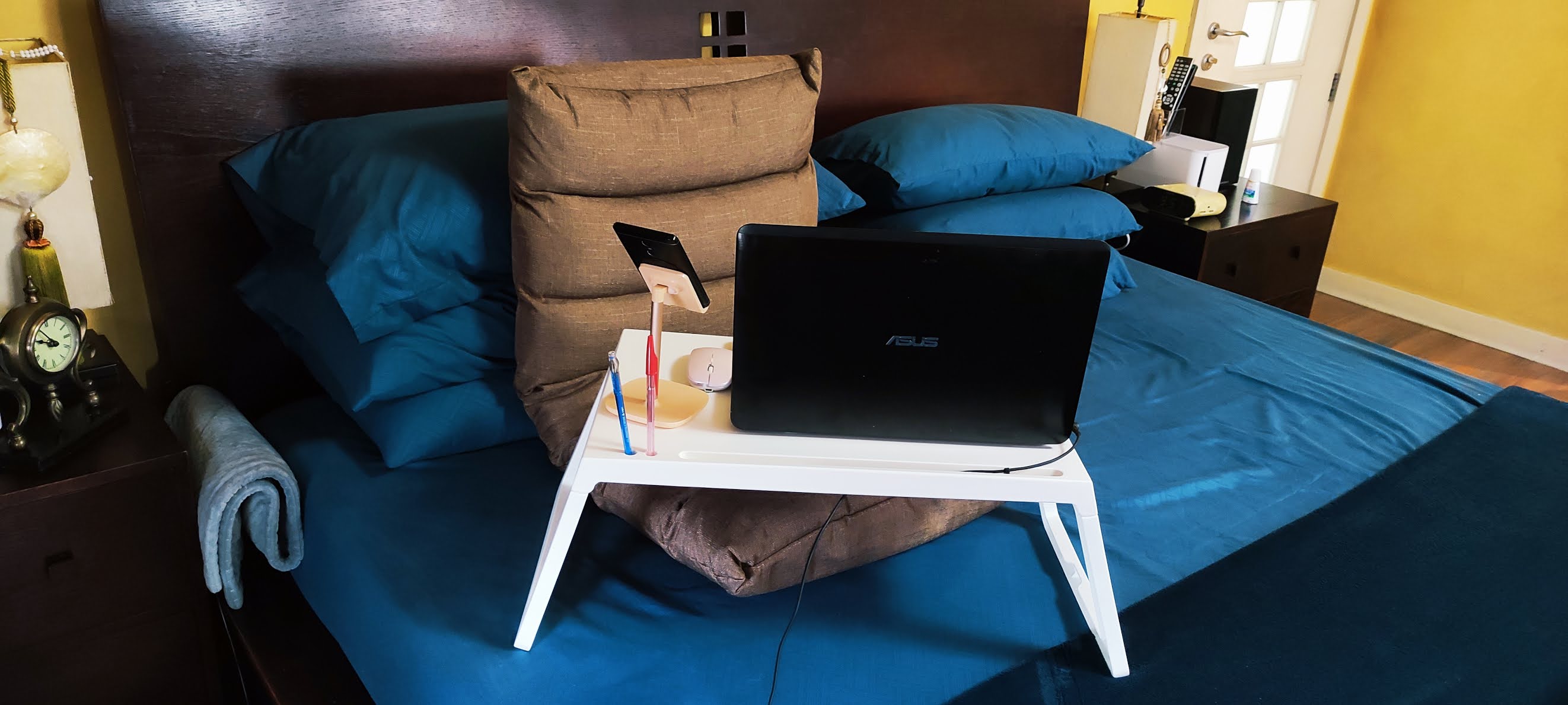 Guide to Work From Bed Set Up Why I am Doing it? xoxo MrsMartinez