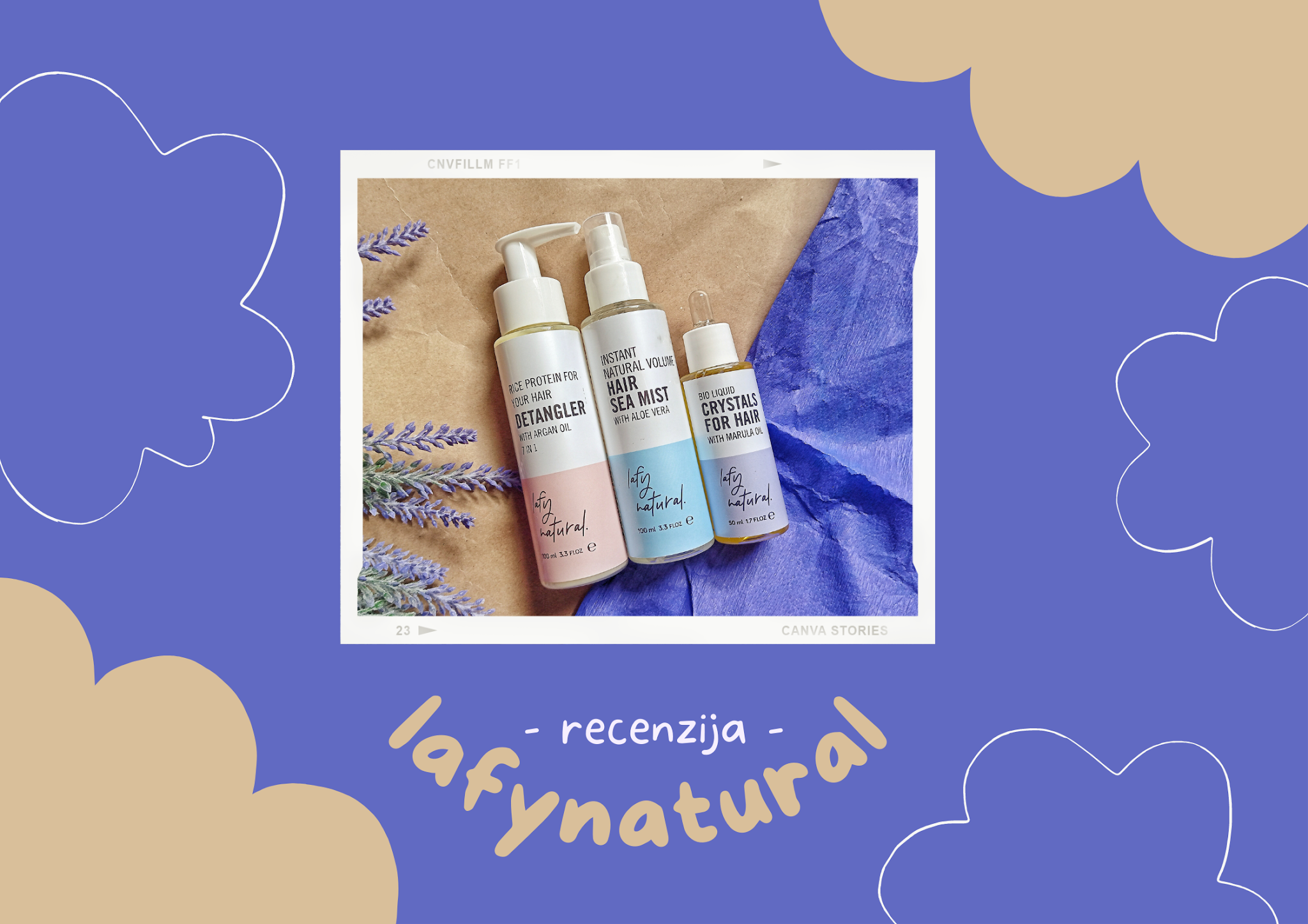 Lafy Natural novitet Recenzija kristala za kosu sa uljem marule