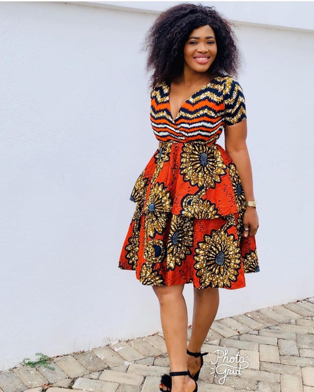 Classy Ankara Short flare Gowns 2021: Most wonderful styles to rock
