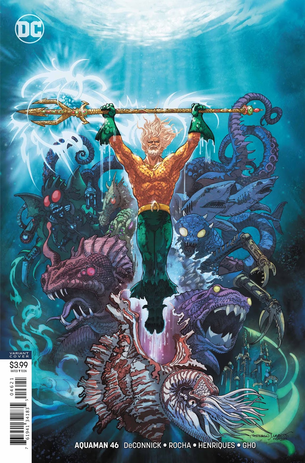 Weird Science DC Comics PREVIEW Aquaman 46