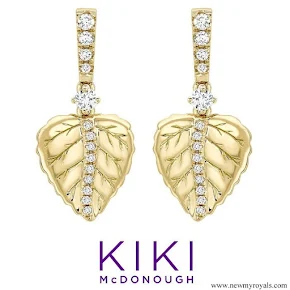 Kate Middleton accessorised Kiki McDonough Lauren earrings