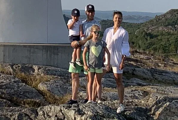 Crown Princess Estelle, Prince Daniel, Princess Estelle and Prince Oscar's 2019 summer holiday at Kalmar