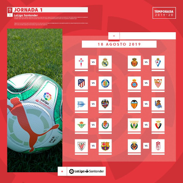 Calendario del Sevilla FC - LaLiga 2019/20