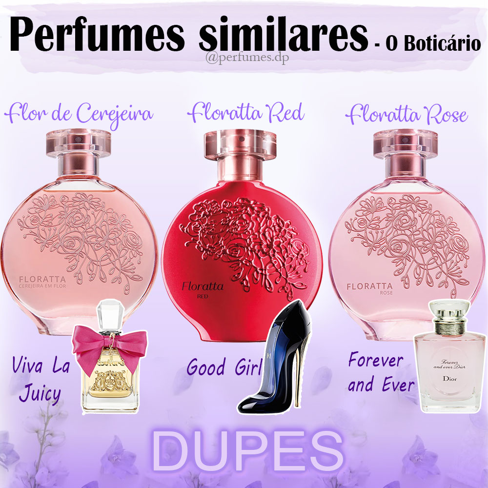 Qual Floratta tem o mesmo cheiro de perfume importado?