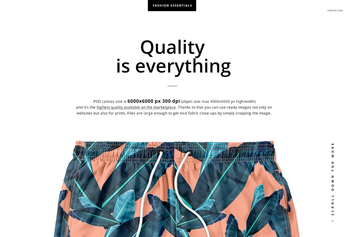 Men's Swim Trunks Mockup Set, Swim Shorts Tempalte, Custom Swim Shorts