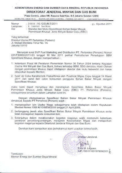 Minyak Bakar Industri MFO 180 Non Subsidi Pertamina Murah - Distributor ...