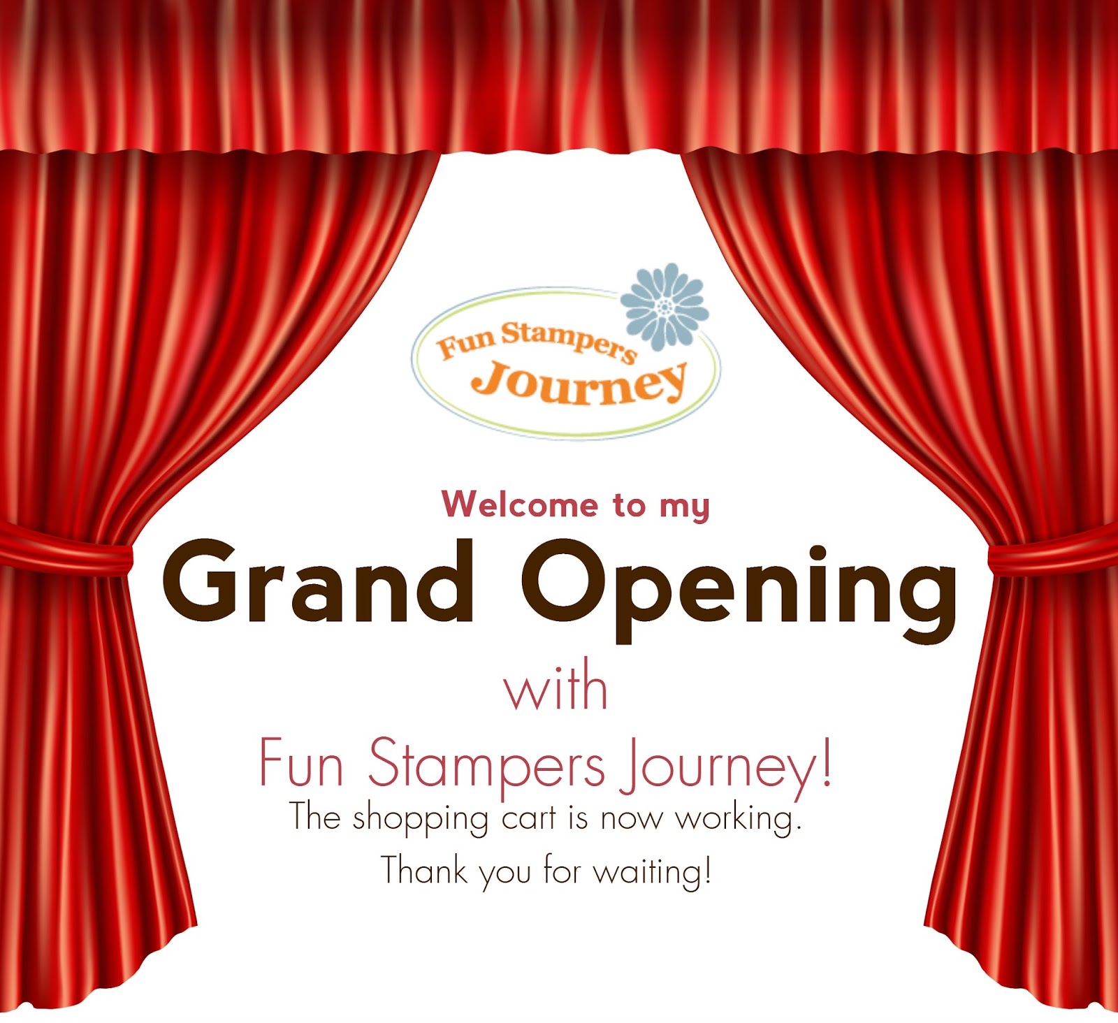 Inking Idaho: Grand Opening - Welcome to Fun Stampers Journey!
