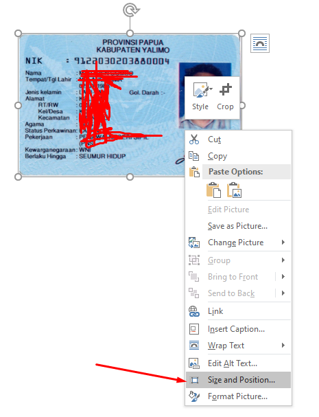 Cara Setting Ukuran Print KTP di Photoshop dan Microsoft ...