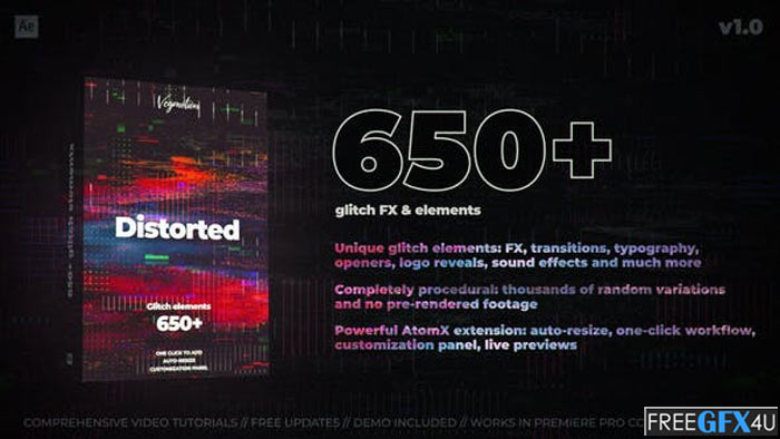 Download 650+ Glitch Pack After Effects Project 650+ Glitch Pack After Effects Project
