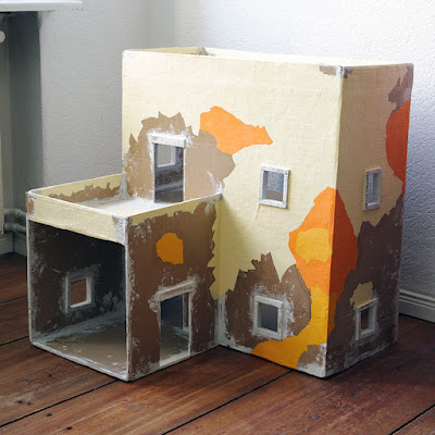 cardboard house