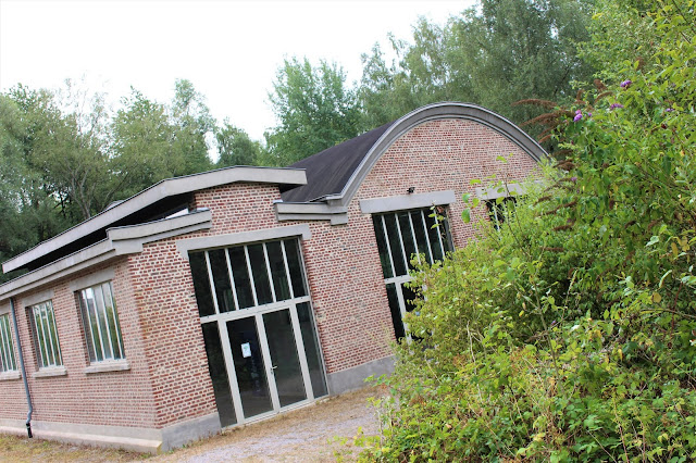 site du charbonnage du Martinet hangar à locomotive mine à charbon