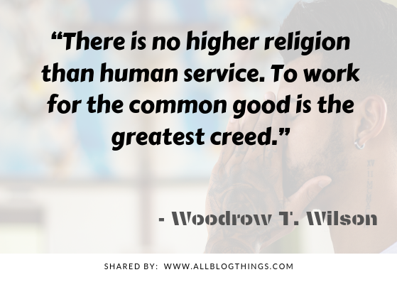 Top 10 Community Service Quotes and Sayings with Images