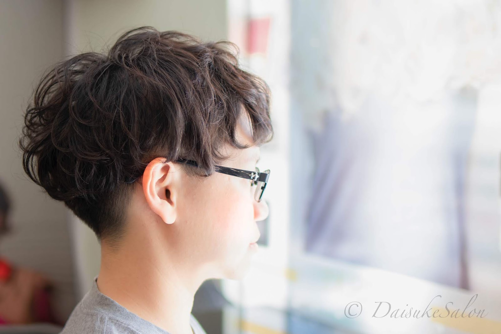 Welcome Creep Perm Pixie Short Hair
