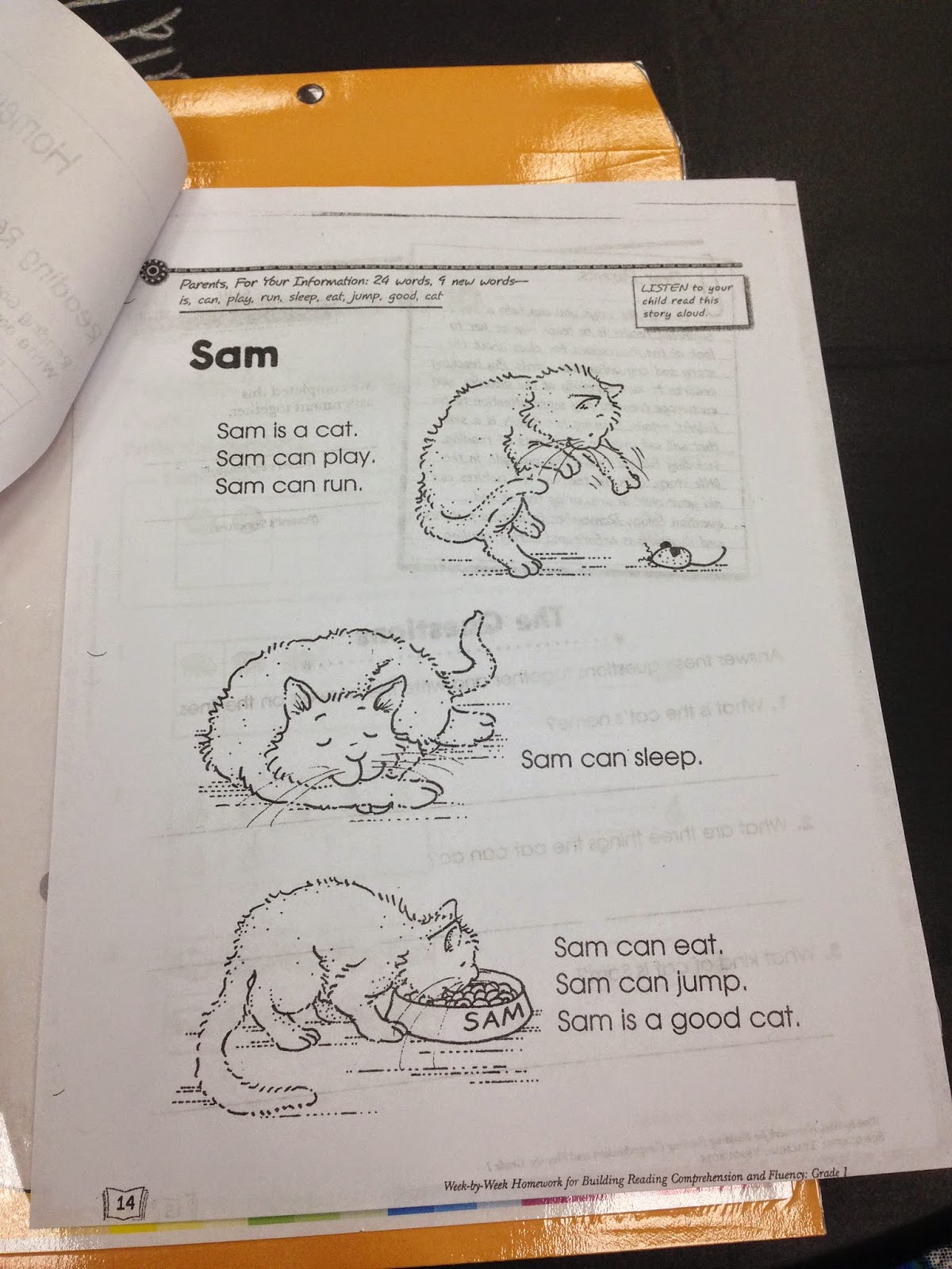 Homework Packets For 1st Graders