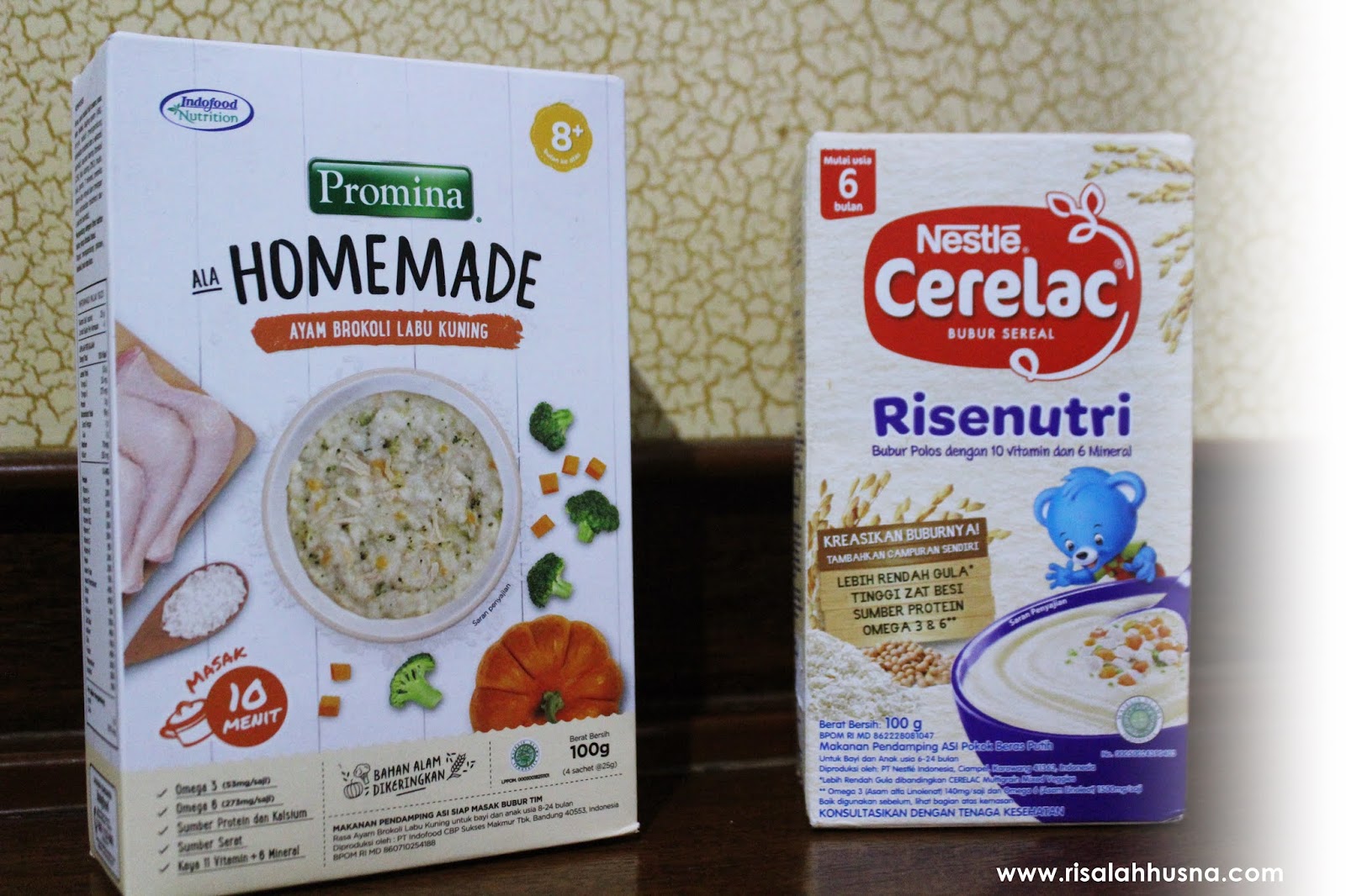 Risalah Husna Review Promina Homemade Vs Cerelac Risenutri